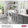 imageDELTA FAUCET Delta Lenta 32inch Undermount 16 Gauge Stainless Steel Double Bowl Kitchen Sink with Accessories 95303432D6SS Satin 32 Inch  Double Bowl24 Inch