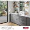 imageDELTA FAUCET Delta Lenta 32inch Undermount 16 Gauge Stainless Steel Double Bowl Kitchen Sink with Accessories 95303432D6SS Satin 32 Inch  Double Bowl23 inch