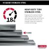 imageDELTA FAUCET Delta Lenta 32inch Undermount 16 Gauge Stainless Steel Double Bowl Kitchen Sink with Accessories 95303432D6SS Satin 32 Inch  Double Bowl30in