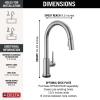imageDelta 9159ARDST Standard Pull Arctic StainlessArctic Stainless