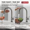 imageDelta 9159ARDST Standard Pull Arctic StainlessBlack Stainless
