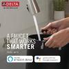 imageDelta 9159ARDST Standard Pull Arctic StainlessBlack Stainless