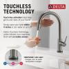 imageDelta 9159ARDST Standard Pull Arctic StainlessBlack Stainless
