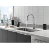 imageDelta 9159ARDST Standard Pull Arctic StainlessChampagne Bronze