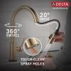 imageDelta 9159ARDST Standard Pull Arctic StainlessChampagne Bronze