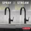 imageDelta 9159ARDST Standard Pull Arctic StainlessMatte Black