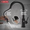 imageDelta 9159ARDST Standard Pull Arctic StainlessMatte Black