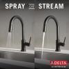 imageDelta 9159ARDST Standard Pull Arctic StainlessMatte Black