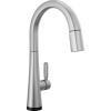 imageDelta Faucet Monrovia Touchless Kitchen Faucet with Touch Technology Brushed Nickel Kitchen Sink Faucet with Pull Down Sprayer Lumicoat Arctic Stainless 9191TLARPRDSTLumicoat Arctic Stainless