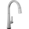 imageDelta Faucet Monrovia Touchless Kitchen Faucet with Touch Technology Brushed Nickel Kitchen Sink Faucet with Pull Down Sprayer Lumicoat Arctic Stainless 9191TLARPRDSTLumicoat Arctic Stainless