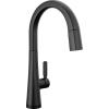 imageDelta Faucet Monrovia Touchless Kitchen Faucet with Touch Technology Brushed Nickel Kitchen Sink Faucet with Pull Down Sprayer Lumicoat Arctic Stainless 9191TLARPRDSTMatte Black