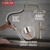 imageDelta Faucet Nicoli USpout Kitchen Faucet with Pull Down Sprayer Champagne Gold Kitchen Sink Faucet Modern Kitchen Faucet Single Hole Kitchen Faucet Champagne Bronze 19868LFCZStainless
