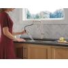 imageDelta Faucet Nicoli USpout Kitchen Faucet with Pull Down Sprayer Champagne Gold Kitchen Sink Faucet Modern Kitchen Faucet Single Hole Kitchen Faucet Champagne Bronze 19868LFCZStainless