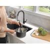 imageDelta Faucet Westville Brushed Nickel Kitchen Faucet Kitchen Faucets with Pull Down Sprayer Kitchen Sink Faucet Faucet for Kitchen Sink Magnetic Docking Spray Head Arctic Stainless 9110ARDSTMatte Black