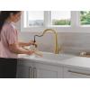 imageTouch2O Technology Kitchen Faucet with Touchless TechnologyBrushed Gold