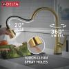 imageTouch2O Technology Kitchen Faucet with Touchless TechnologyBrushed Gold