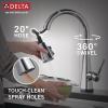 imageTouch2O Technology Kitchen Faucet with Touchless TechnologyChrome