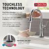 imageTouch2O Technology Kitchen Faucet with Touchless TechnologyLumicoat Arctic Stainless