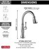 imageTouch2O Technology Kitchen Faucet with Touchless TechnologyLumicoat Arctic Stainless