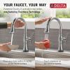 imageTouch2O Technology Kitchen Faucet with Touchless TechnologyLumicoat Arctic Stainless