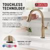 imageTouch2O Technology Kitchen Faucet with Touchless TechnologyLumicoat Champagne Bronze