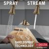imageTouch2O Technology Kitchen Faucet with Touchless TechnologyLumicoat Champagne Bronze