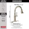 imageTouch2O Technology Kitchen Faucet with Touchless TechnologyLumicoat Polished Nickel