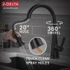 imageTouch2O Technology Kitchen Faucet with Touchless TechnologyMatte Black