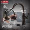 imageTouch2O Technology Kitchen Faucet with Touchless TechnologyVenetian Bronze