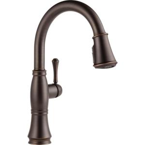 imageTouch2O Technology Kitchen Faucet with Touchless TechnologyVenetian Bronze
