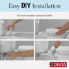 imageDELTA FAUCET faucet Refresh Elongated Bidet Toilet Seat Bidet Attachment for Toilet Bidet Sprayer Toilet Water Spray White 833004WHManual