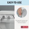 imageDELTA FAUCET faucet Refresh Elongated Bidet Toilet Seat Bidet Attachment for Toilet Bidet Sprayer Toilet Water Spray White 833004WHManual