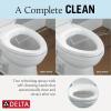 imageDELTA FAUCET faucet Refresh Elongated Bidet Toilet Seat Bidet Attachment for Toilet Bidet Sprayer Toilet Water Spray White 833004WHManual