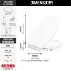 imageDELTA FAUCET faucet Refresh Elongated Bidet Toilet Seat Bidet Attachment for Toilet Bidet Sprayer Toilet Water Spray White 833004WHManual