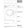 imageDELTA Faucet 810901WH Wycliffe Elongated Standard Close Toilet Seat with Nonslip Seat Bumpers WhiteRound