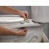 imageDelta Faucet 833902NWH Sanborne Elongated Potty Training Nightlight Toilet Seat with Slow Close and QuickRelease WhiteWithout Nightlight
