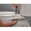 imageDelta Faucet 833902NWH Sanborne Elongated Potty Training Nightlight Toilet Seat with Slow Close and QuickRelease WhiteWithout Nightlight