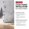 imageDelta Faucet Steam System Steam Generator 50 ft Control Cable Extension Cord with SnapOn Connectors 5GA405
