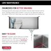 imageDELTA FAUCET 95B93227SSS Lorelai Workstation Kitchen Sink Undermount Stainless Steel Single Bowl with WorkFlow Ledge and Chefs Kit of 6 Accessories23in