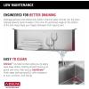 imageDELTA FAUCET 95B93227SSS Lorelai Workstation Kitchen Sink Undermount Stainless Steel Single Bowl with WorkFlow Ledge and Chefs Kit of 6 Accessories27in