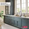 imageDELTA FAUCET 95B93227SSS Lorelai Workstation Kitchen Sink Undermount Stainless Steel Single Bowl with WorkFlow Ledge and Chefs Kit of 6 Accessories30in