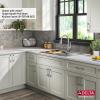 imageDELTA FAUCET 95B93227SSS Lorelai Workstation Kitchen Sink Undermount Stainless Steel Single Bowl with WorkFlow Ledge and Chefs Kit of 6 Accessories33in