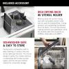 imageDELTA FAUCET Everest 30inch Granite Composite Workstation Kitchen Sink Undermount Single Bowl with WorkFlow Ledge and Accessories in Dark Grey 75B93330SDGWhite