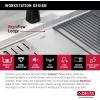 imageDELTA FAUCET Everest 30inch Granite Composite Workstation Kitchen Sink Undermount Single Bowl with WorkFlow Ledge and Accessories in Dark Grey 75B93330SDGWhite