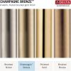 imageDelta 19824LFSP Keele Kitchen Faucet Standard SpotShield StainlessChampagne Bronze