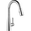 imageDelta Essa Touchless Kitchen Faucet with Touch Technology Brushed Nickel Kitchen Sink Faucet with Pull Down Sprayer Single Hole Arctic Stainless 9113TLARDSTChrome