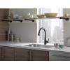 imageDelta Essa Touchless Kitchen Faucet with Touch Technology Brushed Nickel Kitchen Sink Faucet with Pull Down Sprayer Single Hole Arctic Stainless 9113TLARDSTMatte Black