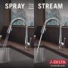 imageDelta Essa Touchless Kitchen Faucet with Touch Technology Brushed Nickel Kitchen Sink Faucet with Pull Down Sprayer Single Hole Arctic Stainless 9113TLARDSTChrome