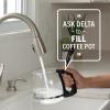 imageDelta Essa Touchless Kitchen Faucet with Touch Technology Brushed Nickel Kitchen Sink Faucet with Pull Down Sprayer Single Hole Arctic Stainless 9113TLARDSTChampagne Bronze