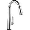 imageDelta Essa Touchless Kitchen Faucet with Touch Technology Brushed Nickel Kitchen Sink Faucet with Pull Down Sprayer Single Hole Arctic Stainless 9113TLARDSTChrome